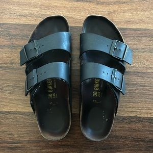 Black Birkenstocks
